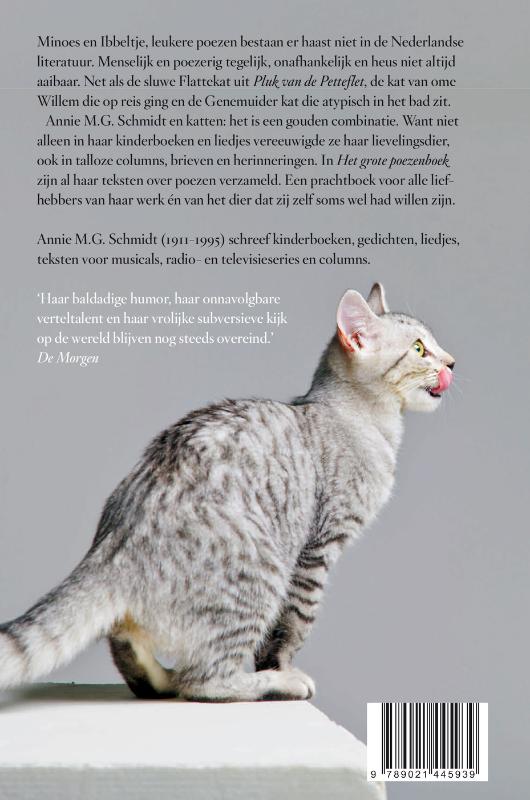 Achterkant van Het grote poezenboek