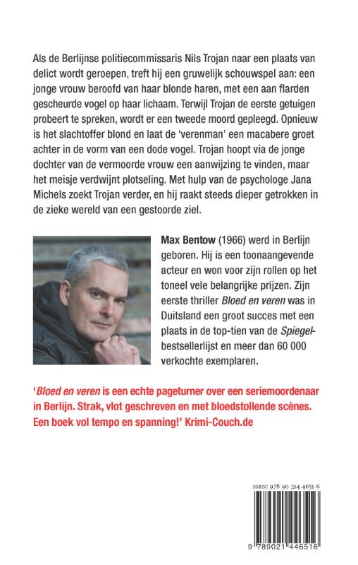 Achterkant van Bloed en veren