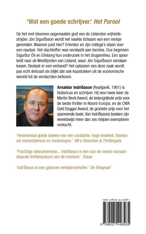 Achterkant van Grafteken