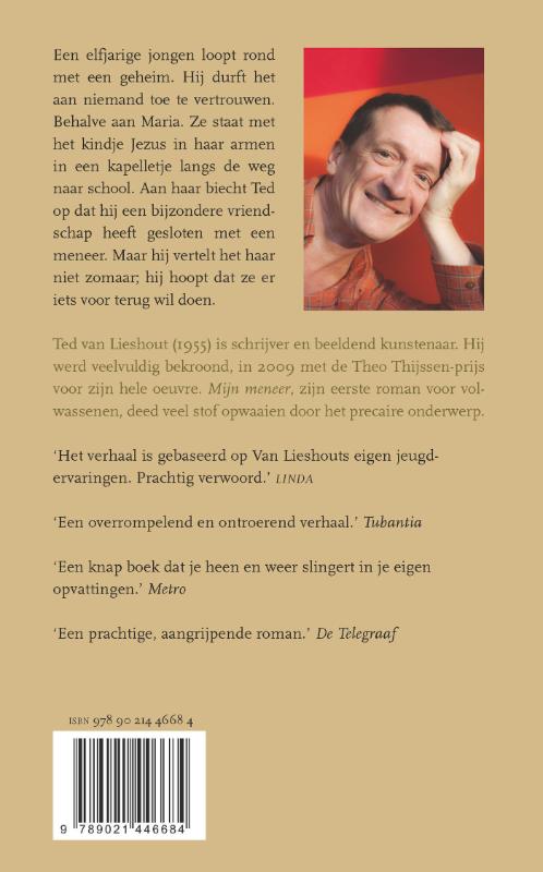 Achterkant van Mijn meneer
