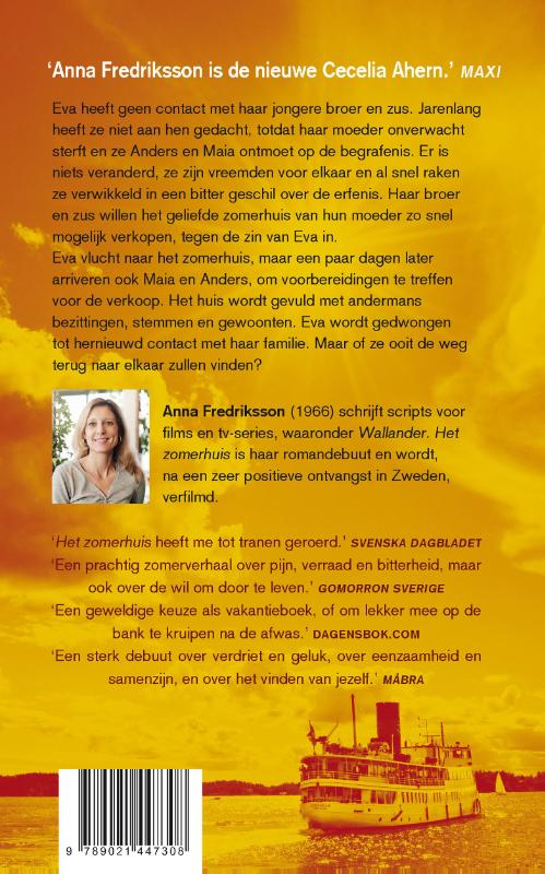 Achterkant van Het zomerhuis
