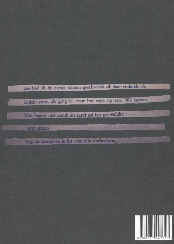 Achterkant van Rouw met diertjes