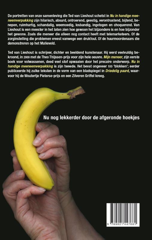 Achterkant van Nu in handige meeneemverpakking