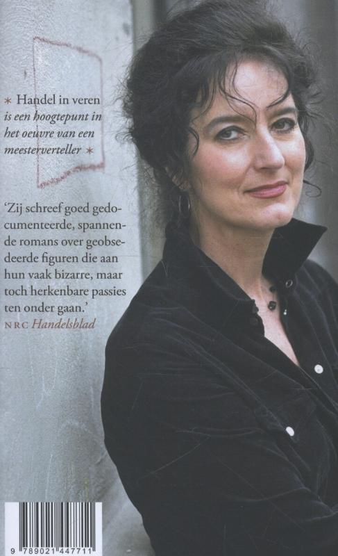 Achterkant van Handel in veren