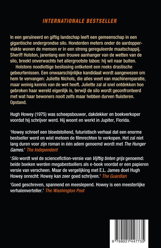 Achterkant van Silo