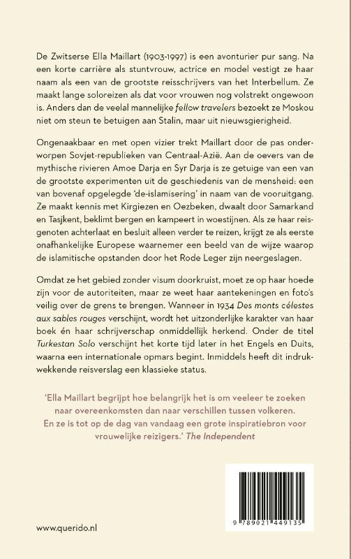 Achterkant van Toerkestan solo
