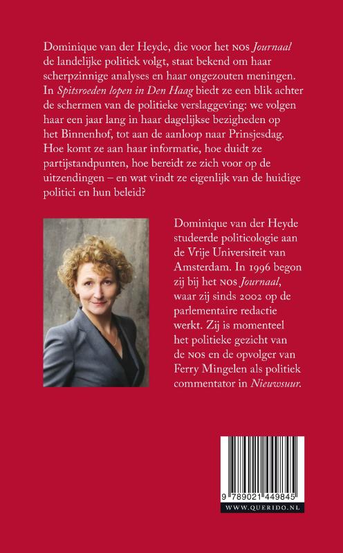 Achterkant van Spitsroeden lopen in Den Haag