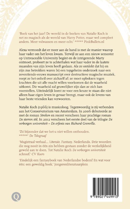 Achterkant van Het levende labyrint