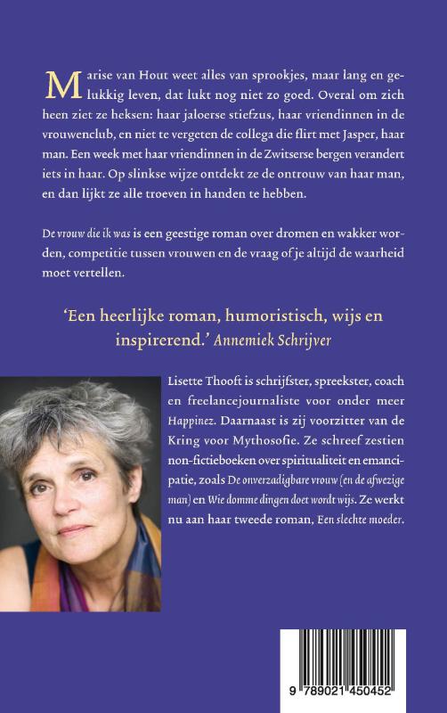 Achterkant van De vrouw die ik was