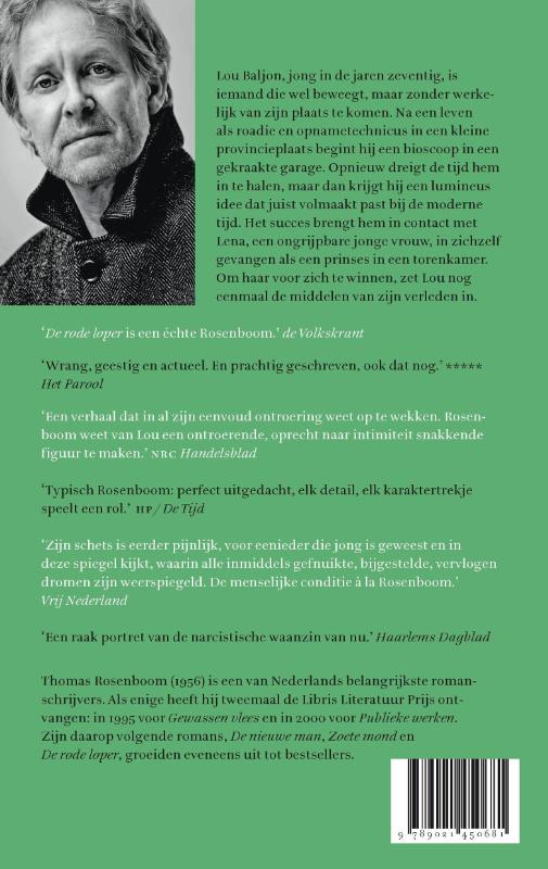 Achterkant van De rode loper