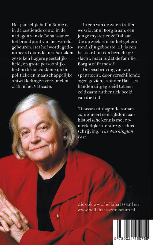 Achterkant van De scharlaken stad