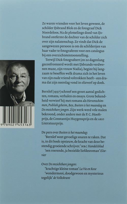 Achterkant van Op slot