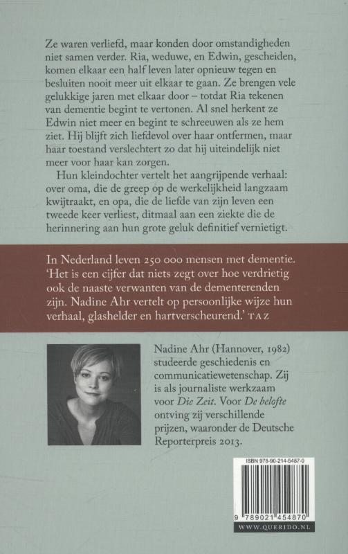 Achterkant van De belofte