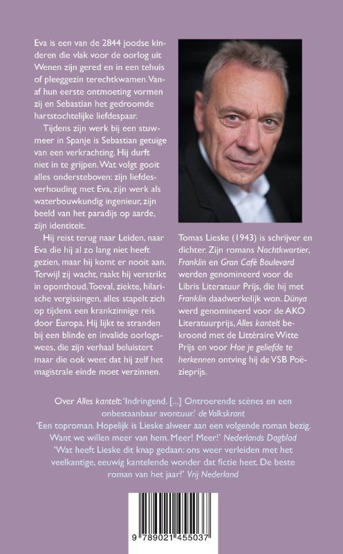 Achterkant van Door de waterspiegel