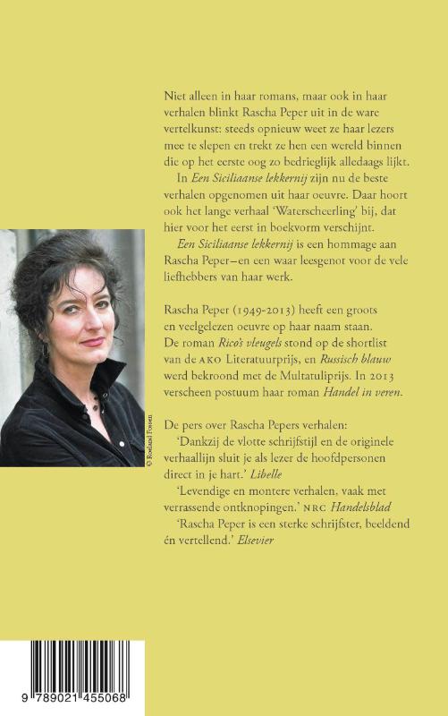 Achterkant van Een Siciliaanse lekkernij