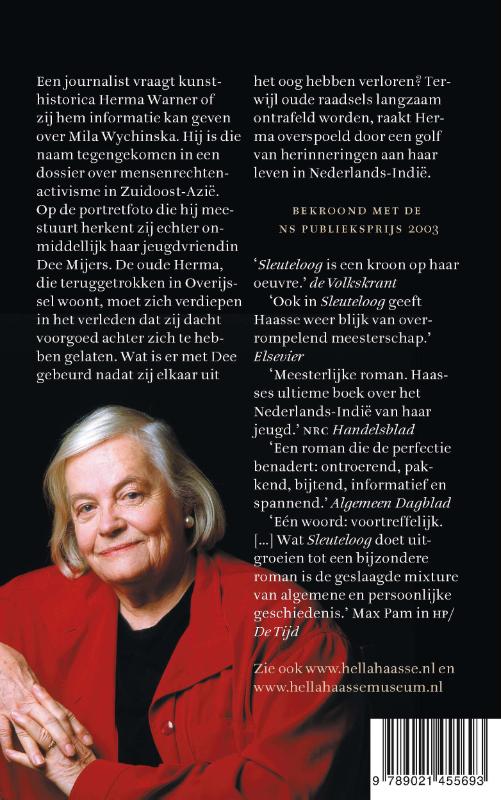 Achterkant van Sleuteloog