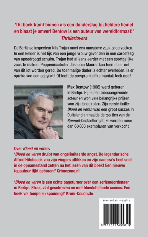 Achterkant van De poppenmaakster