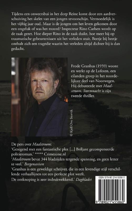 Achterkant van Stormnacht