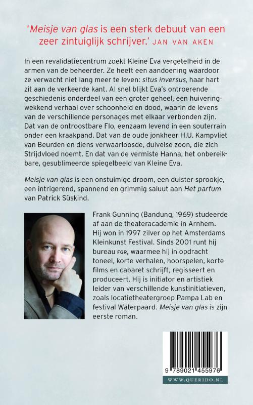 Achterkant van Meisje van glas