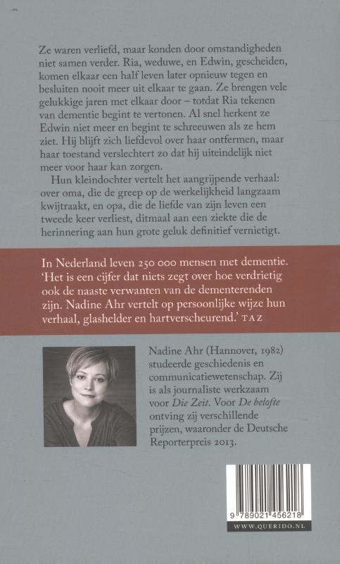 Achterkant van De belofte