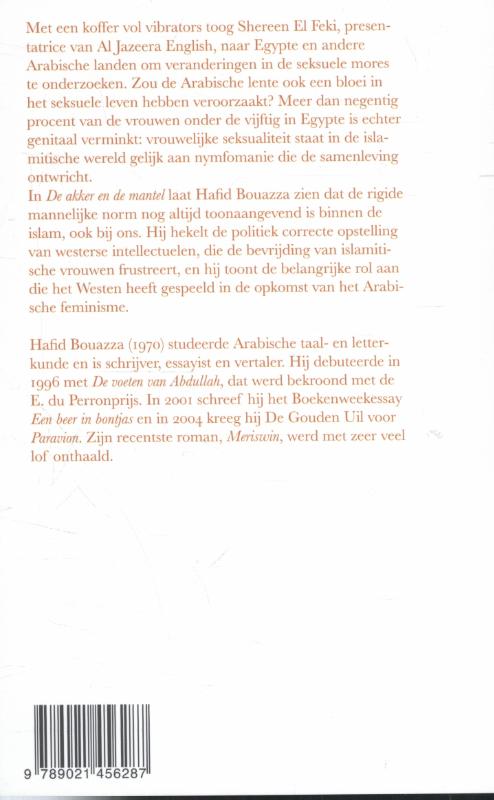 Achterkant van De akker en de mantel