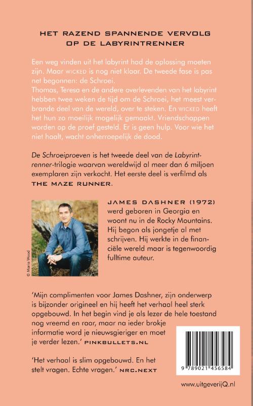 Achterkant van De schroeiproeven
