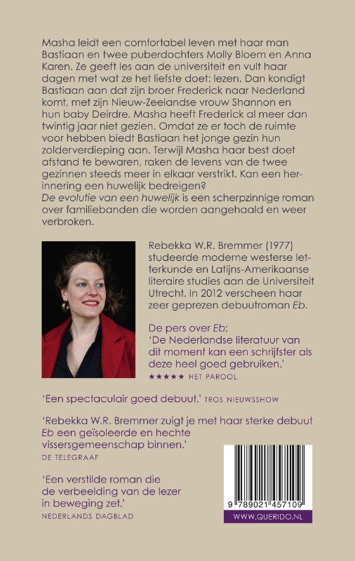 Achterkant van De evolutie van een huwelijk