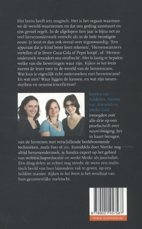 Achterkant van Kijken in het brein