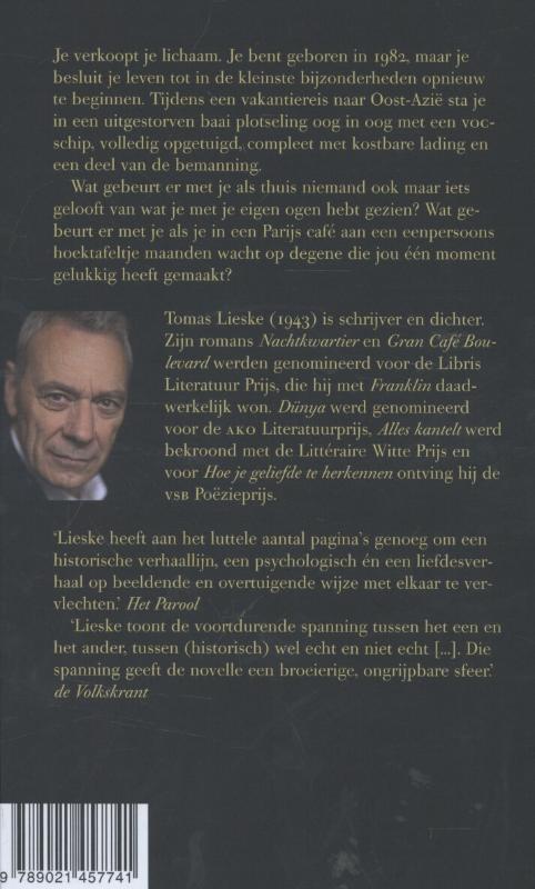 Achterkant van Retourschip De Liefde