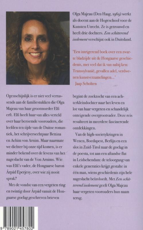 Achterkant van Een schitterend isolement