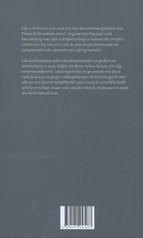 Achterkant van De brieven