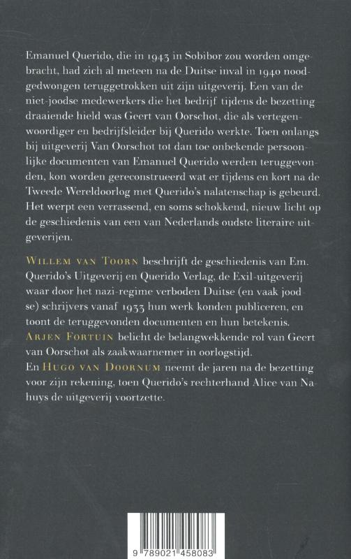 Achterkant van Verborgen boeken