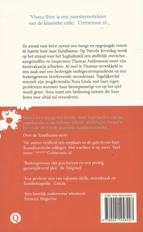 Achterkant van Richting het kwaad
