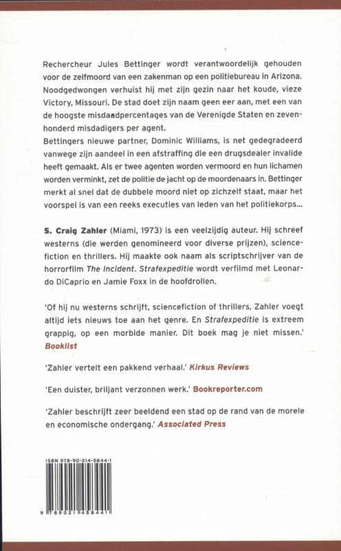 Achterkant van Strafexpeditie