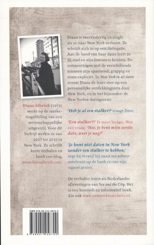 Achterkant van New York in 40 dates