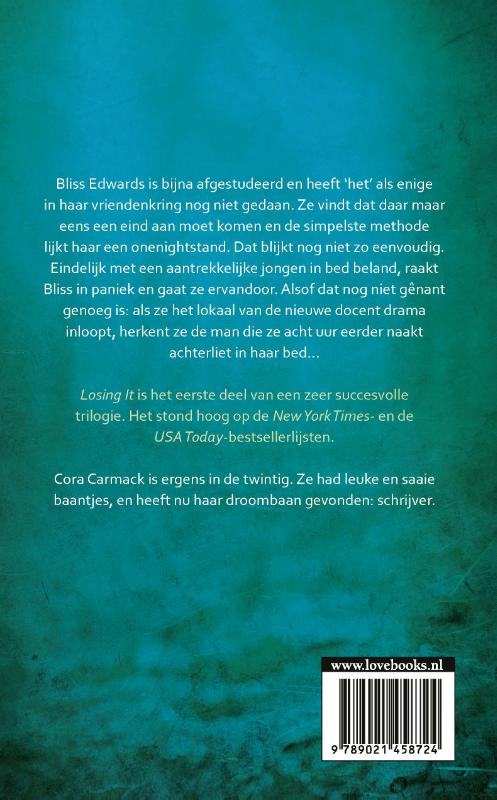 Achterkant van Losing it