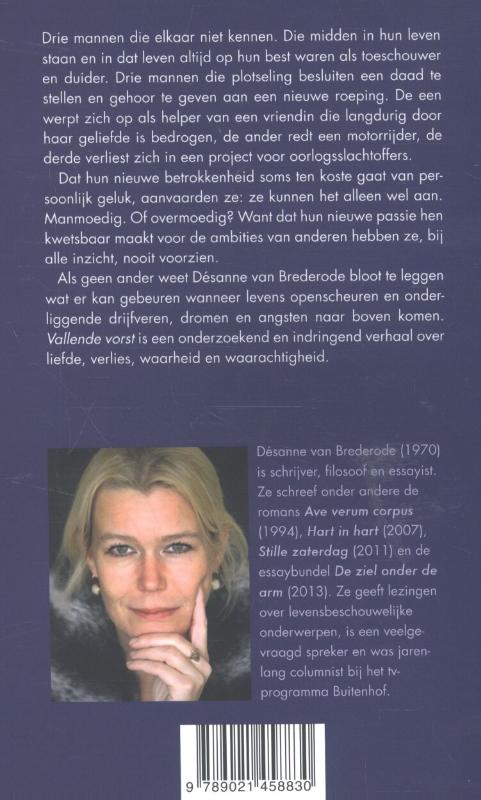 Achterkant van Vallende vorst