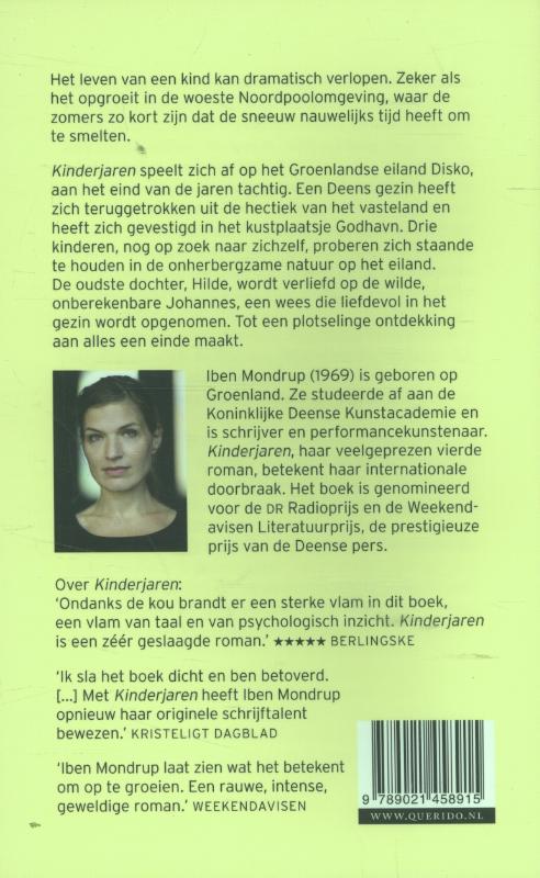 Achterkant van Kinderjaren
