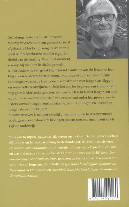 Achterkant van Meester, Meester!