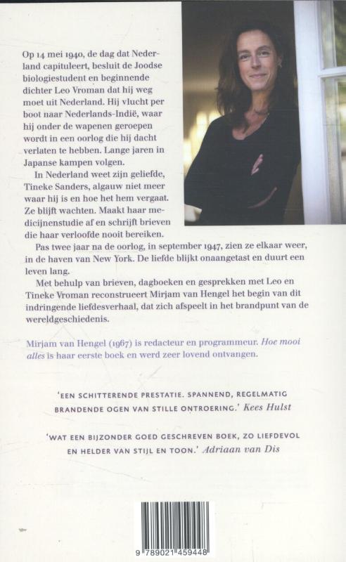 Achterkant van Hoe mooi alles