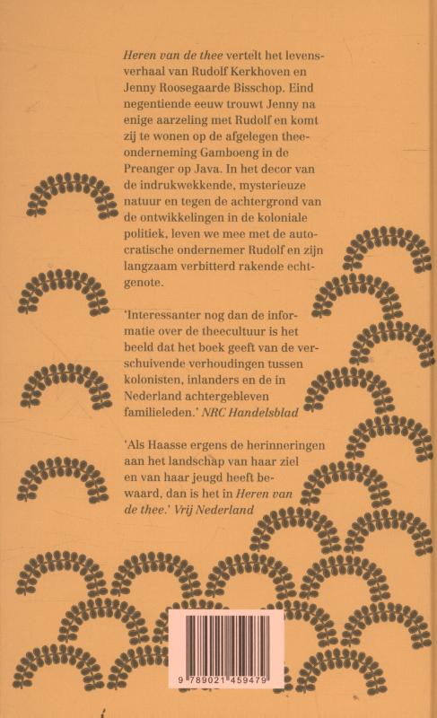 Achterkant van Heren van de thee