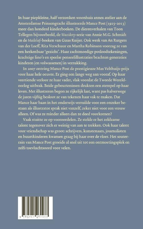 Achterkant van Het souterrain van Mance Post