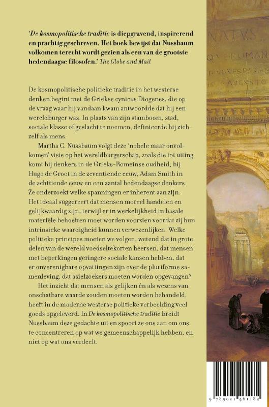 Achterkant van De kosmopolitische traditie