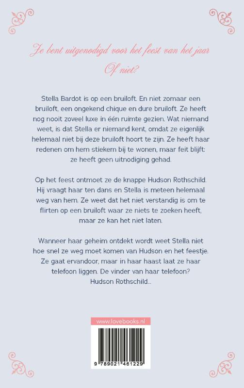 Achterkant van De uitnodiging