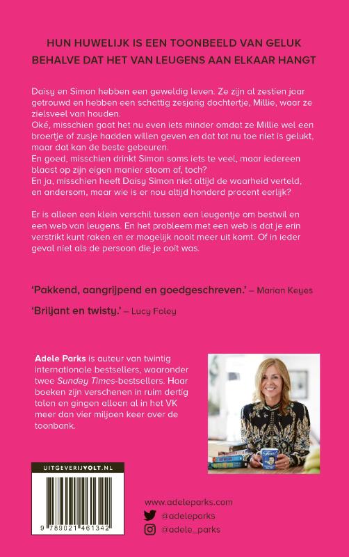 Achterkant van Zo veel leugens