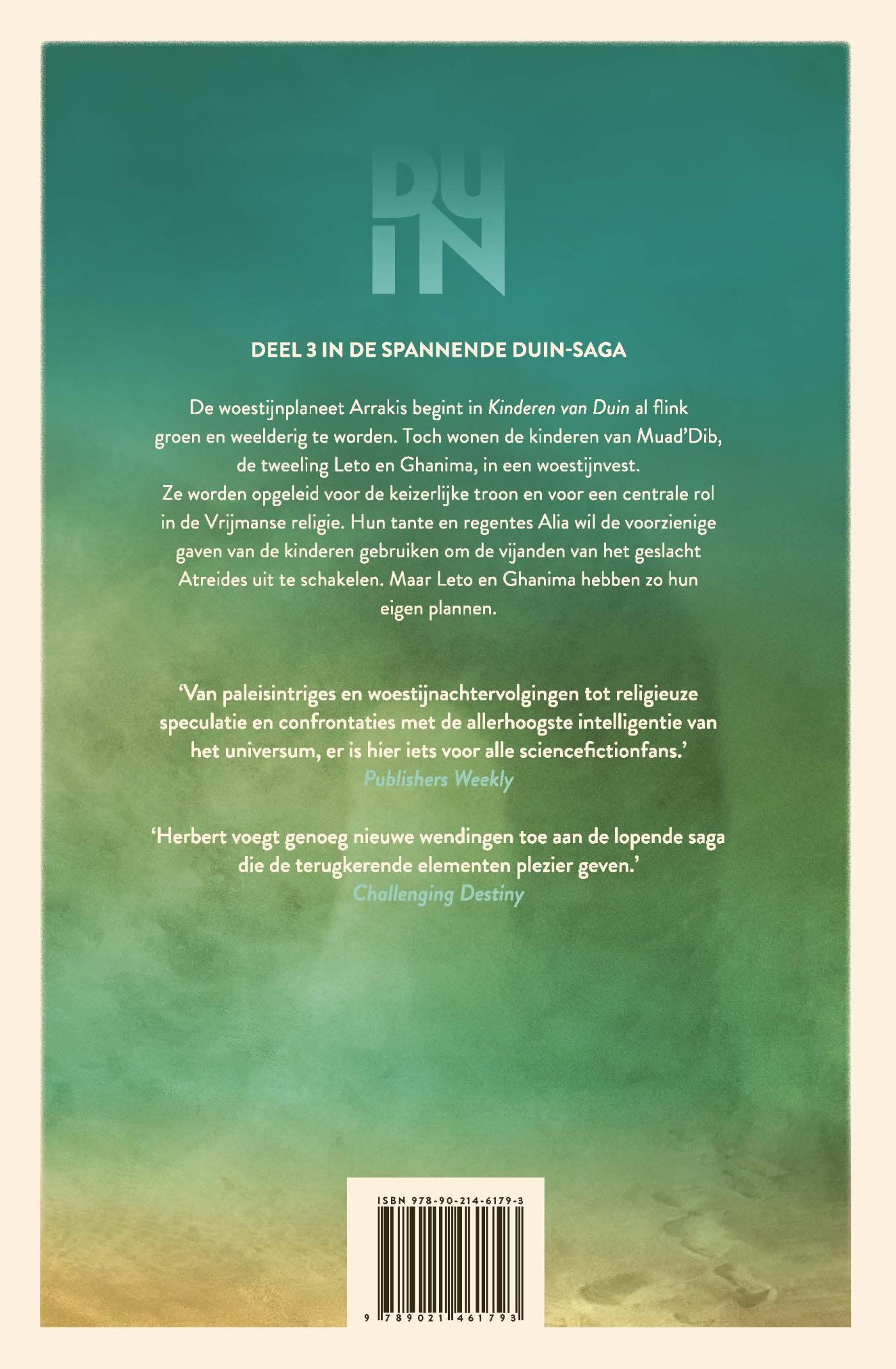 Achterkant van Kinderen van Duin