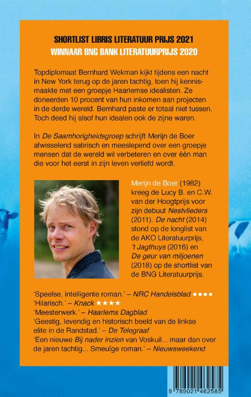 Achterkant van De Saamhorigheidsgroep