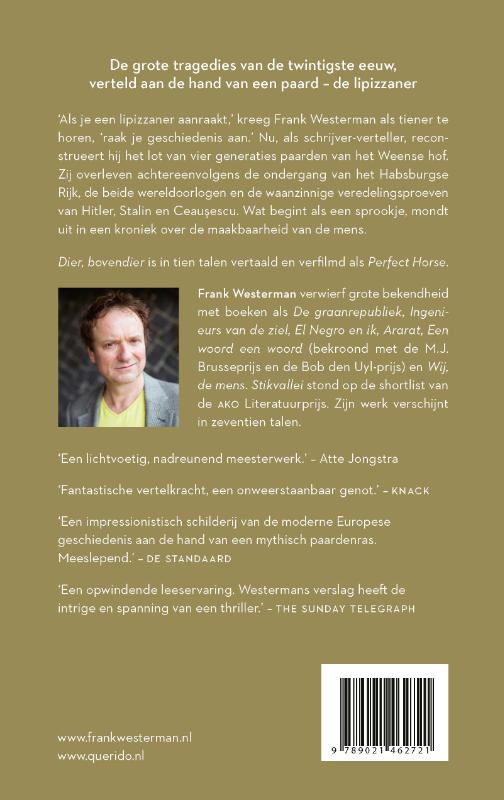 Achterkant van Dier, bovendier