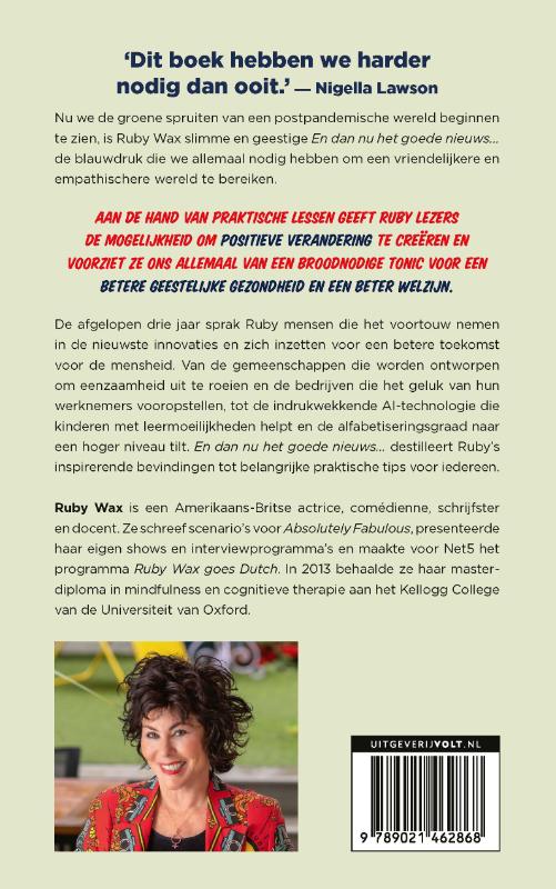 Achterkant van En dan nu het goede nieuws…