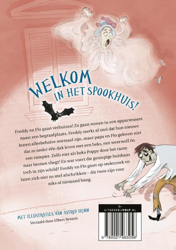 Achterkant van Freddy & Flo zijn voor niks of niemand bang